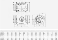 Осевой вентилятор Soler &amp; Palau TD Evo-250 VAR 5211007700