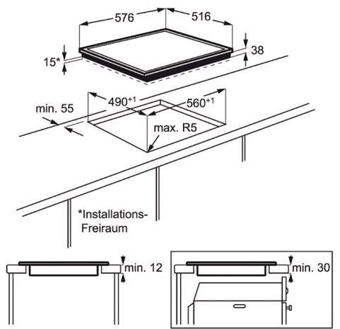 Варочная панель Electrolux EHF96547XK Варочная панель Electrolux EHF96547XK