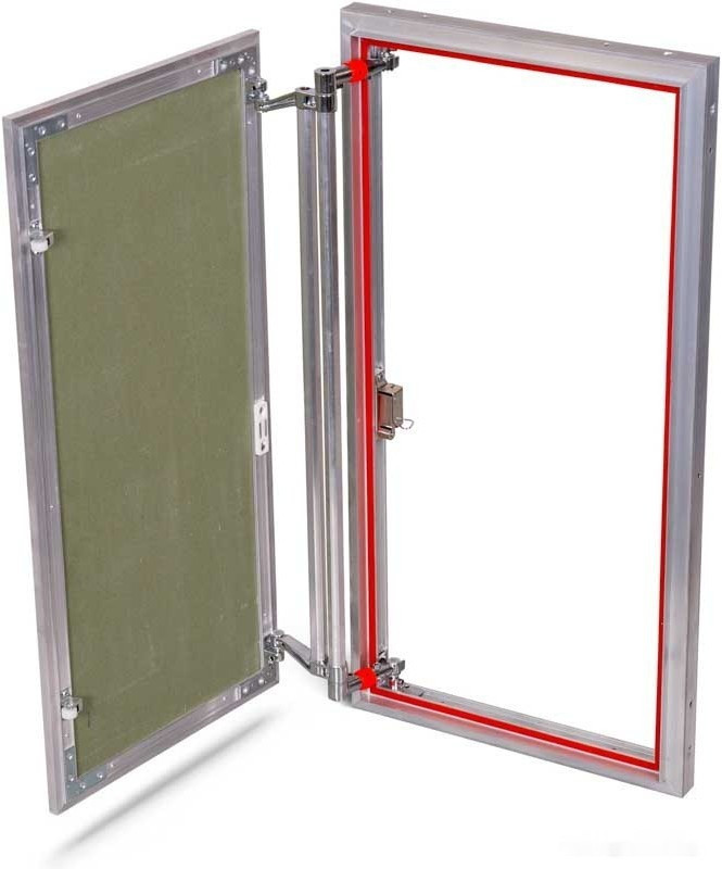 Люк под плитку Практика Евроформат Р АТР (40x80 см)