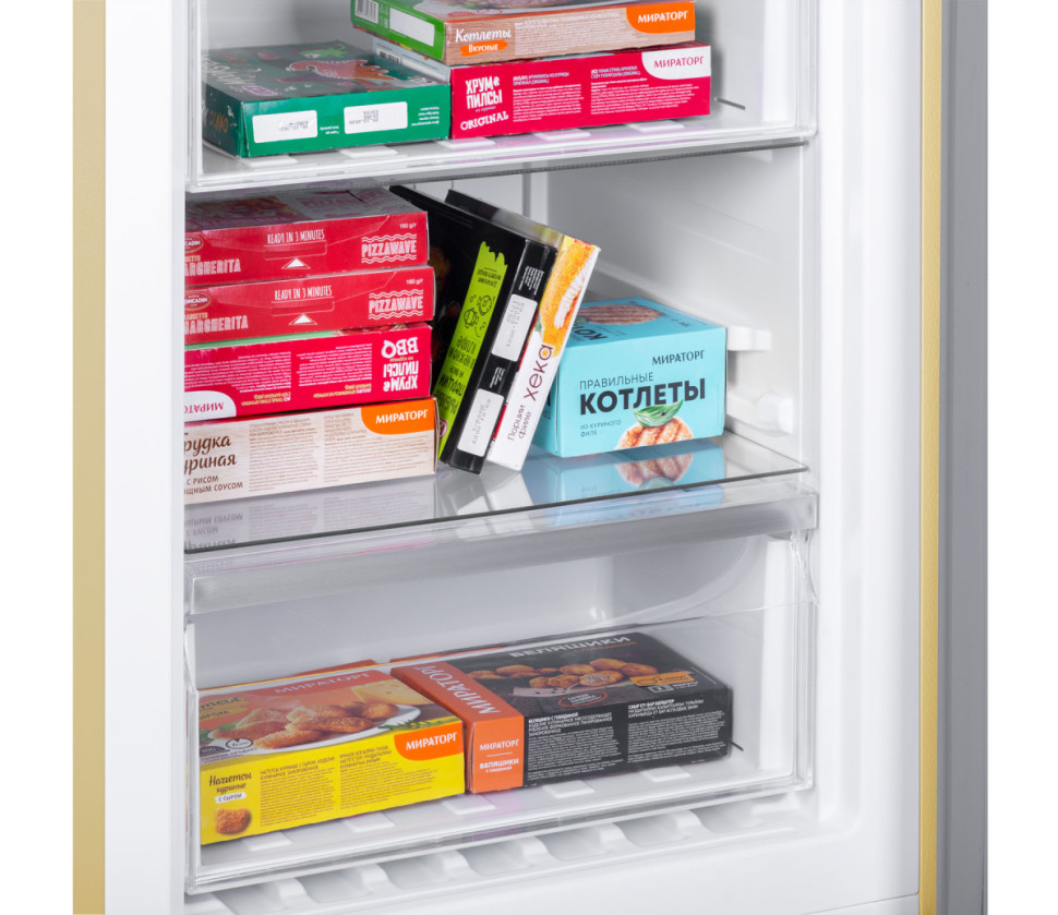 Холодильник с морозильником Maunfeld MFF185NFBG