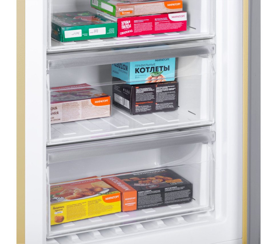 Холодильник с морозильником Maunfeld MFF185NFBG