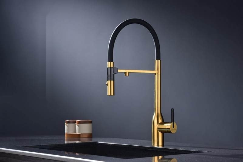 Смеситель Paulmark Magneto One Ma213188-BG (золото/брашированное золото) Смеситель Paulmark Magneto One Ma213188-BG (золото/брашированное золото)