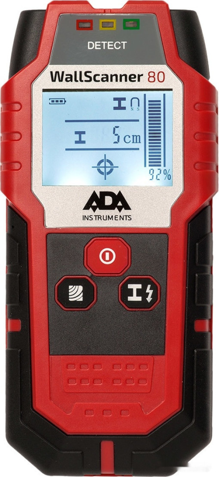 Детектор скрытой проводки ADA Instruments Wall Scanner 80