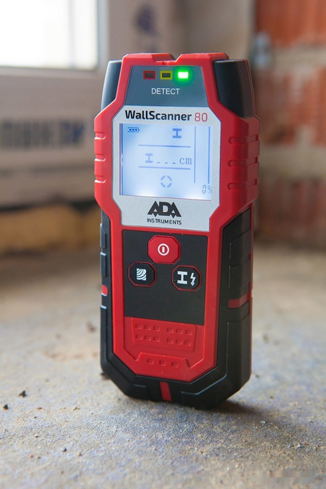Детектор скрытой проводки ADA Instruments Wall Scanner 80 Детектор скрытой проводки ADA Instruments Wall Scanner 80