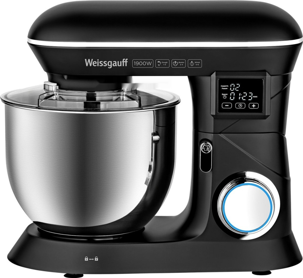 Кухонный комбайн Weissgauff WSM 147 PDB Metal Gear Silent Кухонный комбайн Weissgauff WSM 147 PDB Metal Gear Silent