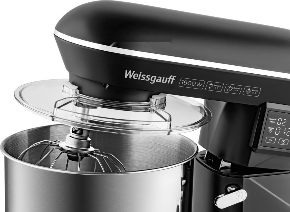 Кухонный комбайн Weissgauff WSM 147 PDB Metal Gear Silent Кухонный комбайн Weissgauff WSM 147 PDB Metal Gear Silent