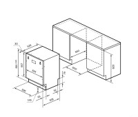 Посудомоечная машина LEX PM 6073 B