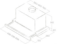 Вытяжка Elica Elite 14 Lux GRVT/A/90 PRF0098879B