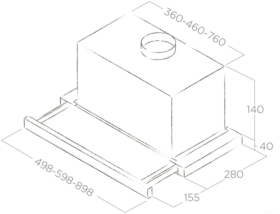 Вытяжка Elica Elite 14 Lux GRVT/A/90 PRF0098879B Вытяжка Elica Elite 14 Lux GRVT/A/90 PRF0098879B