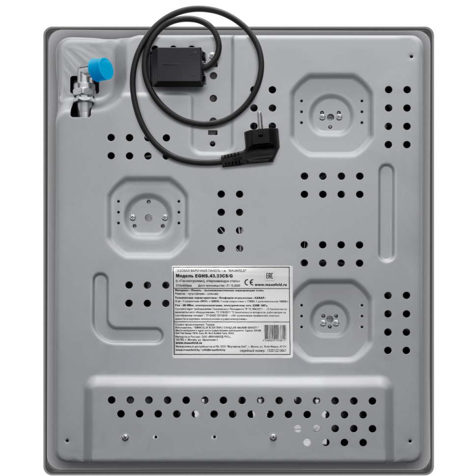 Варочная панель Maunfeld EGHS 43.33CS/G Варочная панель Maunfeld EGHS 43.33CS/G