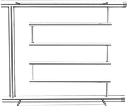 Полотенцесушитель Ростела Степ ДУ-25 1" 50 см