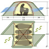 Палатка Alexika Rondo 4 Plus (зеленый) Палатка Alexika Rondo 4 Plus (зеленый)