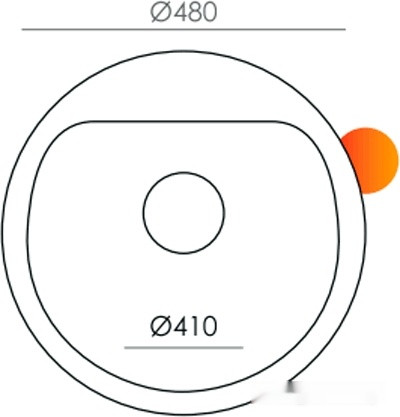 Кухонная мойка Quartz Bond 480 (уголь) Кухонная мойка Quartz Bond 480 (уголь)