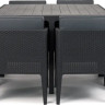 Обеденная группа Keter Columbia Dining Set 247484 (графит) Обеденная группа Keter Columbia Dining Set 247484 (графит)