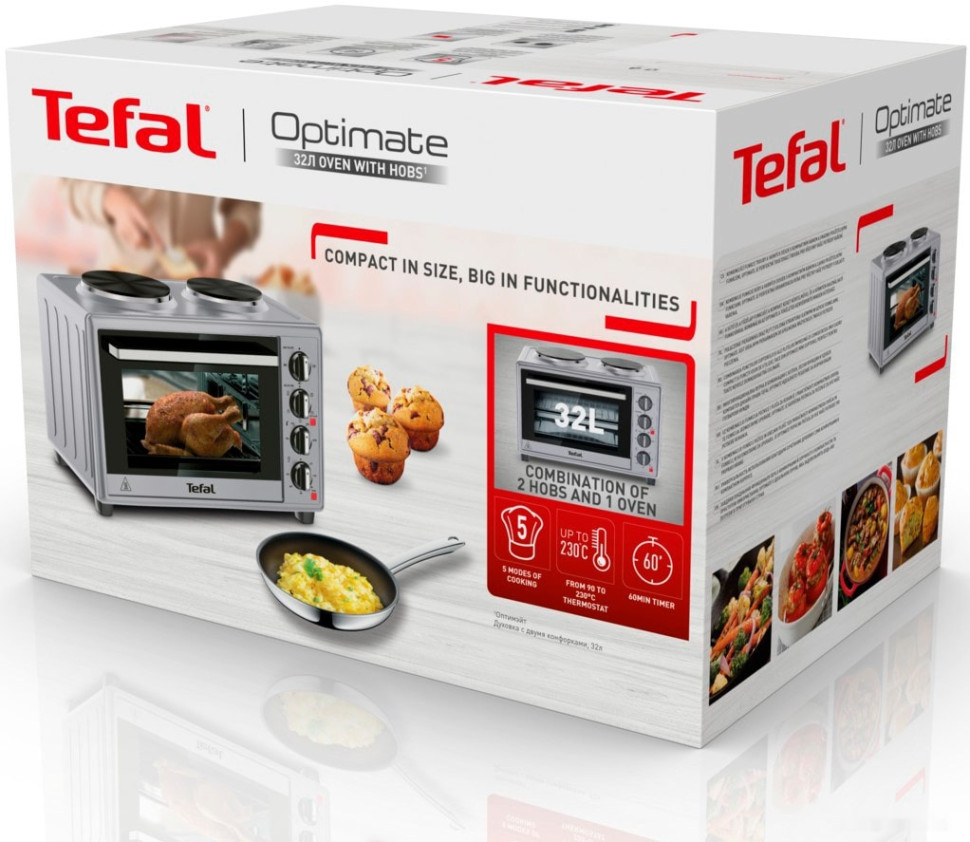 Мини-печь Tefal Optimate OF463D30 Мини-печь Tefal Optimate OF463D30