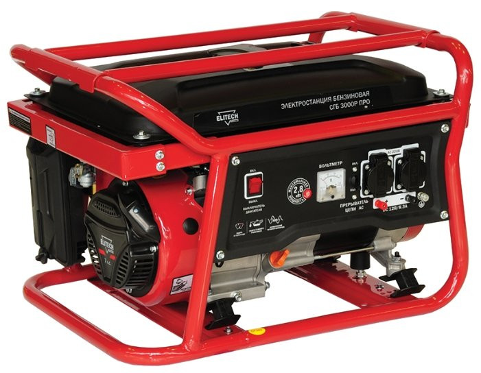 Электростанция Elitech СГБ 3000Р ПРО