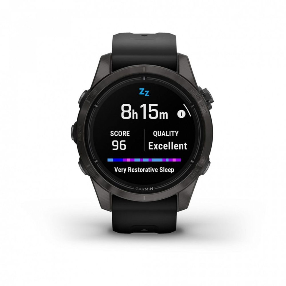 Умные часы Garmin Epix Pro Gen 2 Sapphire 42 мм (карбоново-серый титан/черный) Умные часы Garmin Epix Pro Gen 2 Sapphire 42 мм (карбоново-серый титан/черный)