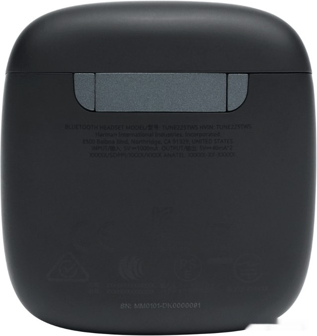 Наушники JBL Tune 225 TWS (черный)