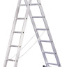 Лестница-стремянка Алюмет двухсекционная универсальная 5208 2x8 Лестница-стремянка Алюмет двухсекционная универсальная 5208 2x8