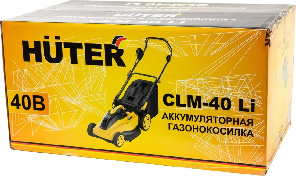 Электрическая газонокосилка Huter CLM-40 Li Электрическая газонокосилка Huter CLM-40 Li