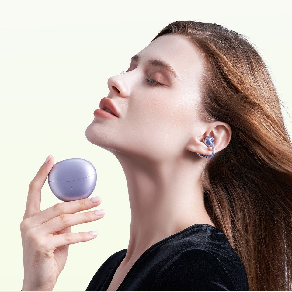 Наушники Honor Choice Earbuds Clip (сиреневый, международная версия)