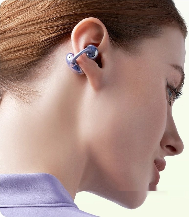 Наушники Honor Choice Earbuds Clip (сиреневый, международная версия)