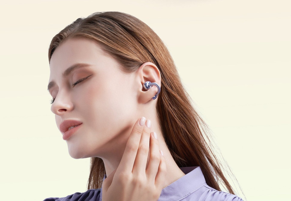 Наушники Honor Choice Earbuds Clip (сиреневый, международная версия)