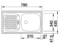 Кухонная мойка Blanco Flex Mini декор