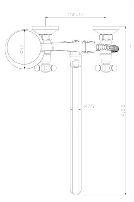 Смеситель RedBlu Retro 239500000 Смеситель RedBlu Retro 239500000