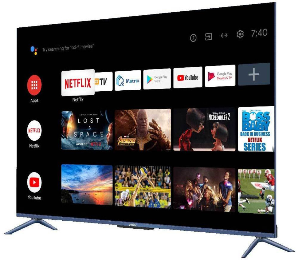 Телевизор HAIER 58 Smart TV S5 Телевизор HAIER 58 Smart TV S5