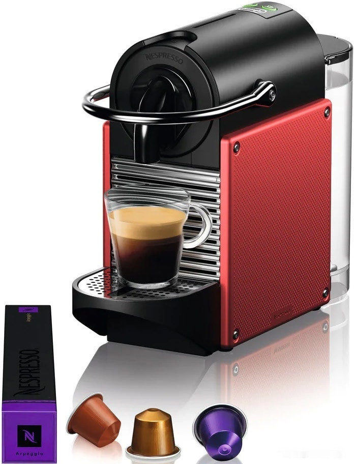 Капсульная кофеварка Delonghi Pixie EN124.R Капсульная кофеварка Delonghi Pixie EN124.R
