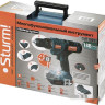Дрель-шуруповерт Sturm CMT1801 Set (с 2-мя АКБ, кейс)