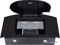 Вытяжка Elikor Графит 80Н-700-Э4Д (нержавеющая сталь/черное стекло)