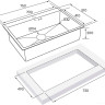 Кухонная мойка Paulmark VAST PM217551-BG Кухонная мойка Paulmark VAST PM217551-BG