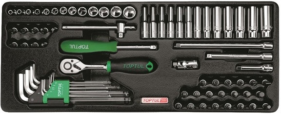 Универсальный набор Toptul GCAT7202 72 предмета