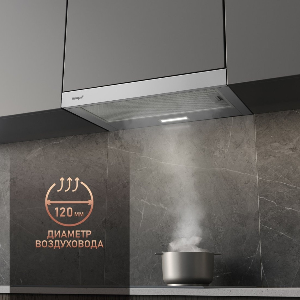 Вытяжка Weissgauff TEL 06 2M IX