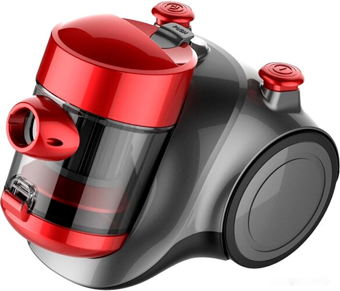Пылесос Midea VCC35A14K (красный/серебристый)