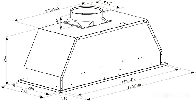 Вытяжка Making Oasis Everywhere UM-52S (A) Вытяжка Making Oasis Everywhere UM-52S (A)