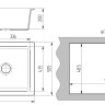 Кухонная мойка Gran-Stone GS-21K (310 светло-серый)
