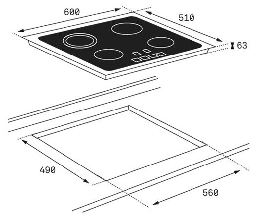 Варочная панель Teka Country TBR 6420 (40239025) Варочная панель Teka Country TBR 6420 (40239025)