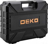 Дрель-шуруповерт Deko DKCD20FU-Li SET 3 063-4172 (с 2-мя АКБ, кейс, набор оснастки)