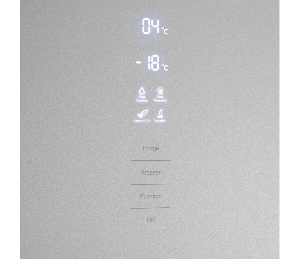 Холодильник с морозильником Maunfeld MFF185NFS Холодильник с морозильником Maunfeld MFF185NFS