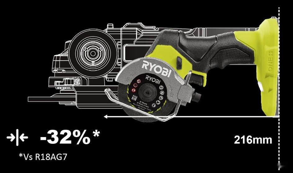 Дисковая (циркулярная) пила Ryobi RCT18C-0 5133004953 (без АКБ) Дисковая (циркулярная) пила Ryobi RCT18C-0 5133004953 (без АКБ)