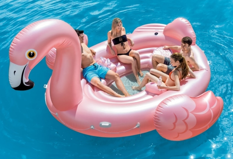 Надувной плот INTEX Фламинго 57267 Надувной плот INTEX Фламинго 57267