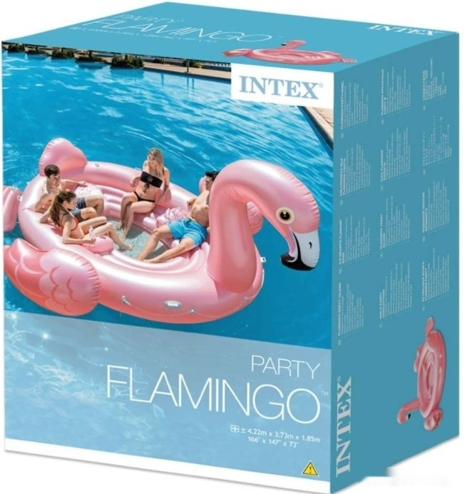 Надувной плот INTEX Фламинго 57267 Надувной плот INTEX Фламинго 57267
