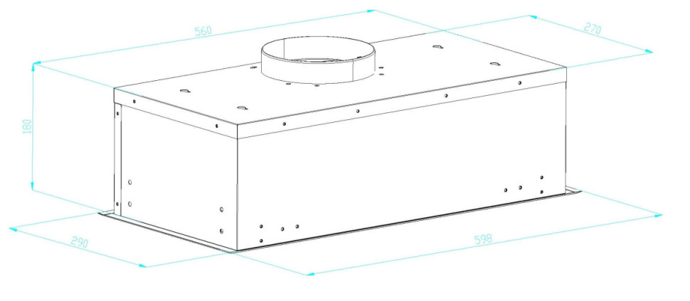 Вытяжка Schtoff DNS light 60 Black (черный) Вытяжка Schtoff DNS light 60 Black (черный)