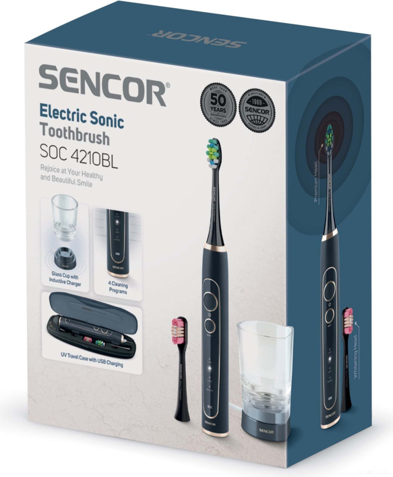 Электрическая зубная щетка Sencor SOC 4210BL Электрическая зубная щетка Sencor SOC 4210BL