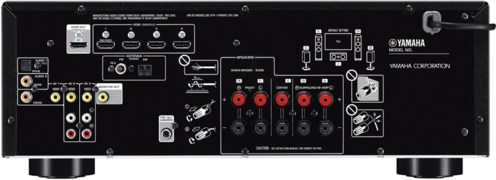 AV ресивер Yamaha RX-V385 AV ресивер Yamaha RX-V385