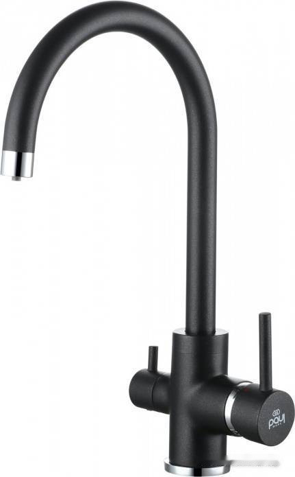 Смеситель Paulmark Essen Es213211-418 (черный металлик)