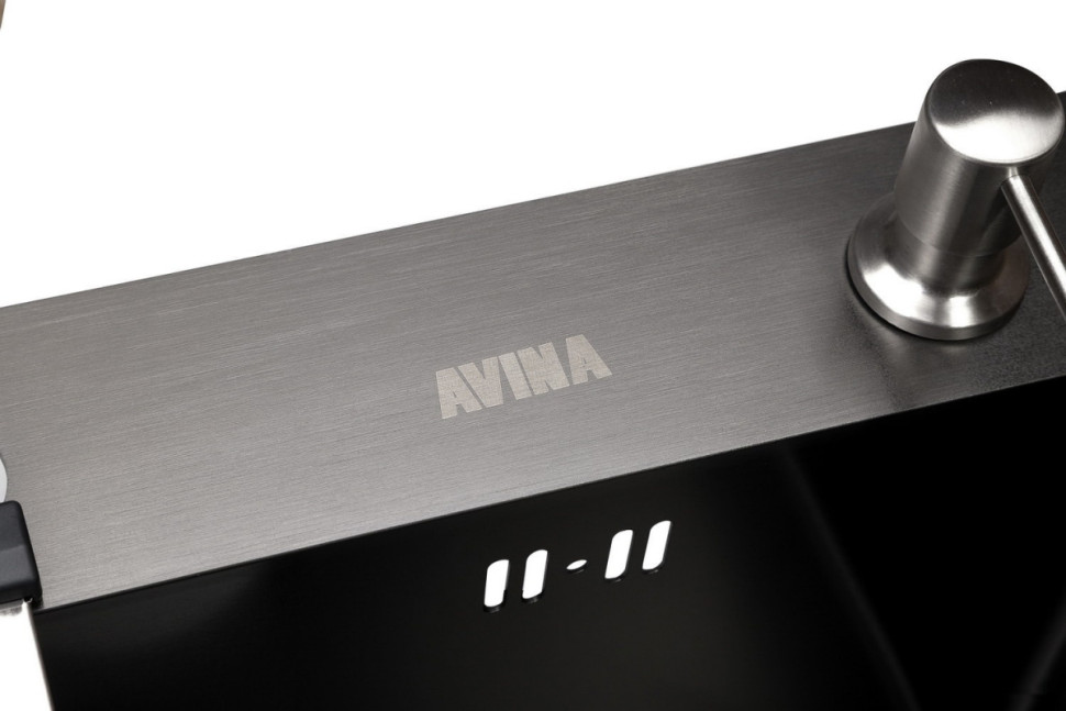 Кухонная мойка Avina HM5045 PVD (графит) Кухонная мойка Avina HM5045 PVD (графит)